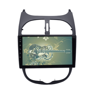Doble din reproductor de dvd del coche de la fascia marco estéreo navegación carplay bt android <span class=keywords><strong>radio</strong></span> del coche para <span class=keywords><strong>Peugeot</strong></span> <span class=keywords><strong>206</strong></span>, 2000-2016 - Product Image 3