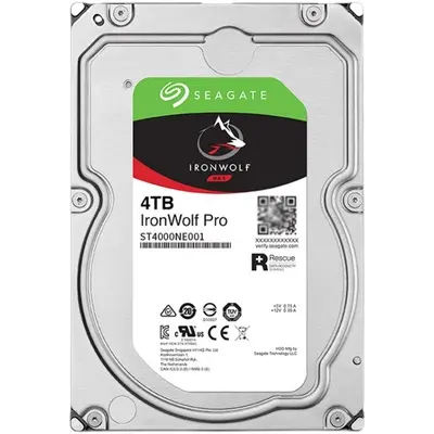 Seagate ST4000NE001 IronWol f Pro 4TB 7200RPM disco rigido SATA da 3.5 pollici