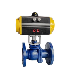 Válvula de Bola Neumática COVNA DN50 de 2 Pulgadas, Tipo Regulador de 2 Vías, Revestida de PTFE con Fluoruro - Product Image 5