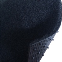 Poinçon à aiguille velours surplombant PVC Spike rouleau de support peluche Pile voiture tapis rouleau