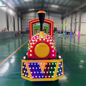 รถไฟรางเลื่อนแบบไร้รางสำหรับเด็กและผู้ใหญ่  ลดราคาพิเศษ  รับสั่งทำตามความต้องการ ได้รับการรับรองมาตรฐาน CE เหมาะสำหรับสนามเด็กเล่น สวนสนุก และห้างสรรพสินค้า - Product Image 5