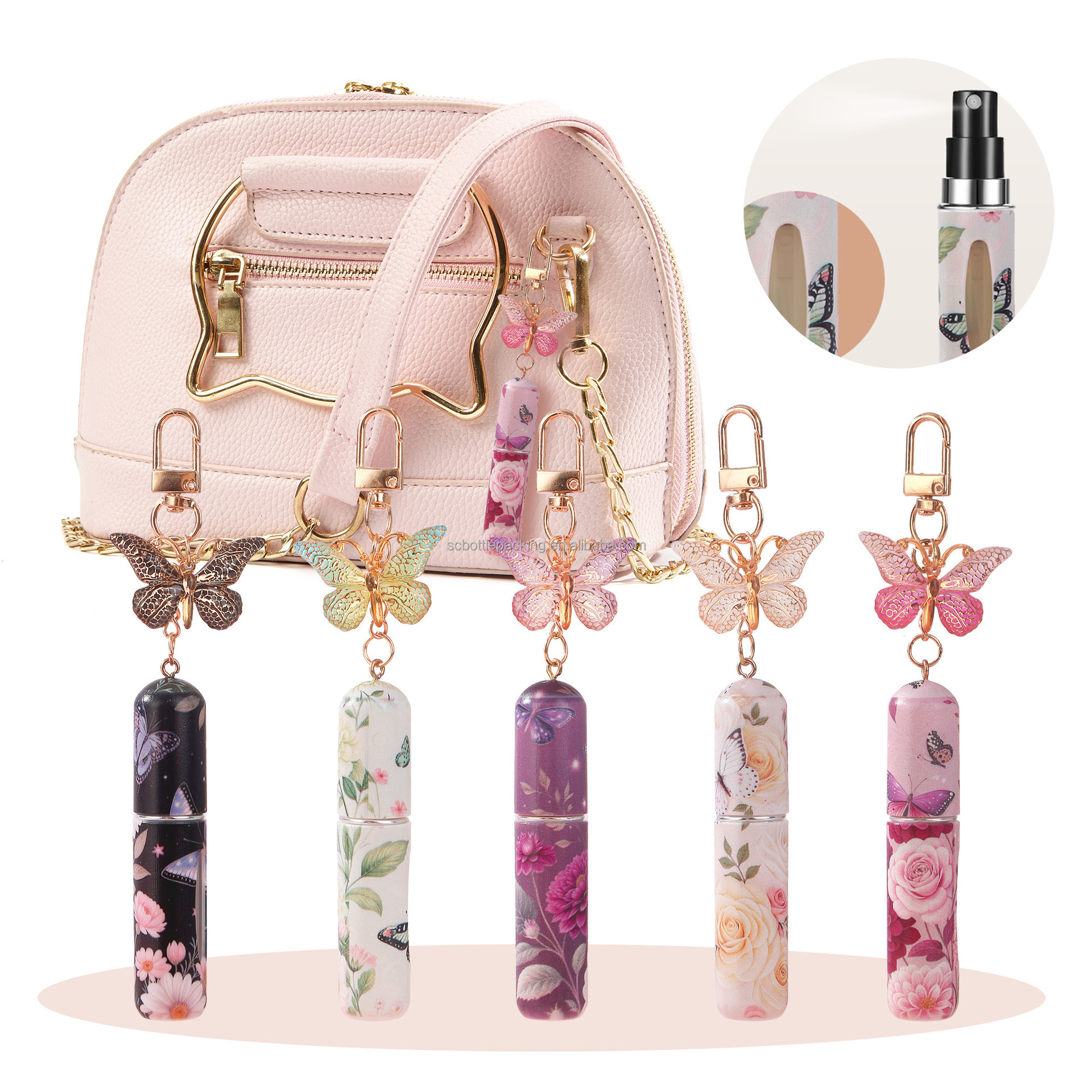 white perfume bottle