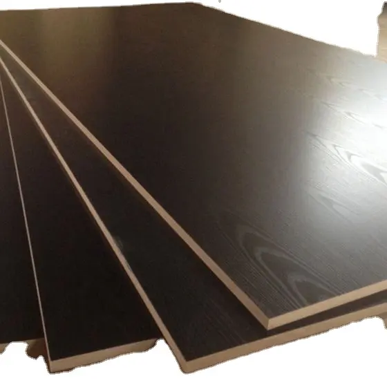 Pannello HDF in cartone rigido marrone scuro da 3mm -18mm di pannelli in fibra di legno Linyi MDF