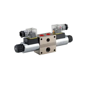 REXROTH प्रकार DM4WE Solenoid संचालित दिशात्मक नियंत्रण Stackable वाल्व