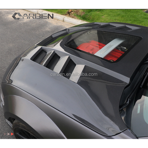 Cofano di Alta Qualità per Ford Mustang, Copertura Motore Leggera con Vetro Temperato Trasparente al Centro, Compatibile con Mustang 2014-2023 - Product Image 3