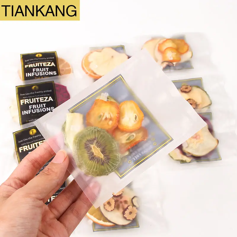 Persediaan pabrik Label pribadi kualitas tinggi buatan tangan teh buah segar buah kering campuran teh rasa kecantikan pelangsing