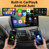 Autoradio Android BQCC 9 pouces Quad/Octa Core avec Carplay, AHD, WIFI, GPS, DSP, ASP, Stéréo Multimédia pour Peugeot 207 2006-2015