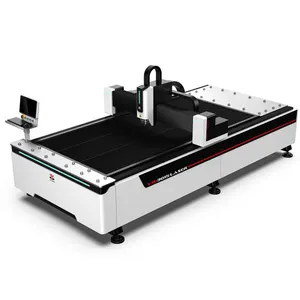 Best 3015 1530 stainless steel copper aluminum fiber laser cutter price 1000W 2000W 3000W cnc metal laser cutting machine for sh