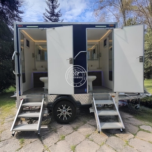 Toilettes portables en plastique HDPE pour chantier de construction, toilettes mobiles, sanitaires portatifs, WC portables - Product Image 3