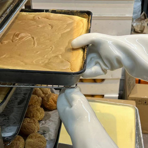 Gants de boulangerie en silicone liquide en gros, texture lisse, qualité alimentaire, résistants à la chaleur, flexibles et respirants - Product Image 5