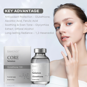 Sérum à l'acide hyaluronique CORE OEM, peptide, céramide, collagène, glutathion, anti-âge, réparation de la peau, hydratation intense, éclat, 30 ml, liquide - Product Image 4