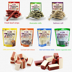 पालतू मोलर स्टिक कुत्ते दंत चिकित्सा का इलाज करता है स्वच्छ प्रशिक्षण गोमांस स्ट्रिप्स सैल्मन रोल पौष्टिक कुत्ते खाद्य हड्डी - Product Image 5