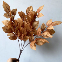 Kunstbloemen Maillard-stijl Herfstdecoratie Bruidsbloemen Decoraties Op maat gemaakte bloemstukken voor boog Feestelijke sfeerdecoratie