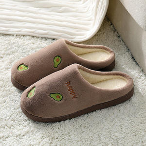 Zapatillas de Casa para Mujer, Cálidas, de Felpa, para Primavera y Otoño, con Flores, de Algodón Suave - Product Image 5