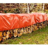 Bâche imperméable orange personnalisée pour couverture de camion
