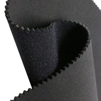 Grossiste Feuille de néoprène élastique 5mm 7mm Manchon de protection Un côté Nylon OK Néoprène Crochet Boucle Tissu pour genouillères