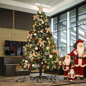 Décorations d'arbre <span class=keywords><strong>de</strong></span> <span class=keywords><strong>Noël</strong></span> <span class=keywords><strong>artificiel</strong></span> <span class=keywords><strong>pré</strong></span>-assemblées, arbre <span class=keywords><strong>de</strong></span> <span class=keywords><strong>Noël</strong></span> en PVC, mini arbre <span class=keywords><strong>de</strong></span> <span class=keywords><strong>Noël</strong></span> vert - Product Image 3