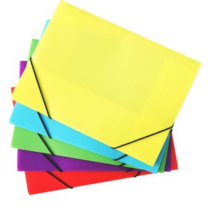 Tùy chỉnh không thấm nước A4 sinh viên kiểm tra giấy lưu trữ tài liệu túi thư mục tập tin đàn hồi PP Đóng cửa thư mục cho văn phòng trường học - Product Image 1