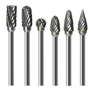 PEXMIENTAS oyma kesme çift kesim katı döner karbür freze kesicisi matkap <span class=keywords><strong>Tungsten</strong></span> karbür döner çapak taşlama - Product Image 3