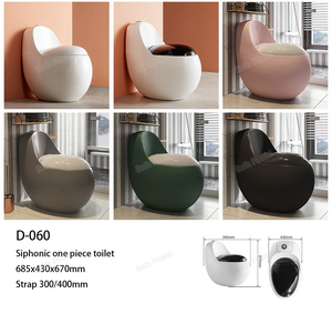 Smart Hotel Colored <strong>Toilet</strong> One Piece <strong>Toilet</strong> Siphonic Floor Mounted Water Closet Green <strong>Blue</strong> Egg <strong>Toilet</strong> - Product Image 5