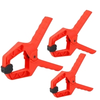 Pinces à ressort à ouverture de 50mm pinces à ressort en plastique de type A personnalisées support de pince à bois A Quick C Angle droit