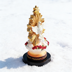 Escultura de Resina del <span class=keywords><strong>Espíritu</strong></span> <span class=keywords><strong>Santo</strong></span> con Luz LED, Adorno Religioso para Decoración del Hogar - Product Image 6