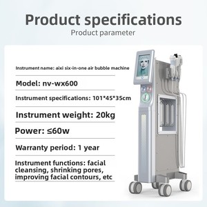 Aixi Small Bubble Oxygen Jet Cleansing Blackhead Suction Beauty Instrument IPX1 Waterproof UK Commercial Salon Face Skin - Product Image 3