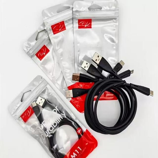 Hot-Selling Itel Android V8 Mobile Phones Cable 4-Core Fast Charging Microcable PVC Jacket African Foreign Trade