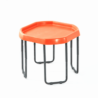 Plateau de jeu sensoriel Montessori pour enfants avec support réglable, plateau de jeu extérieur pour le jardin, plateau de jeu pour le mélange et le désordre