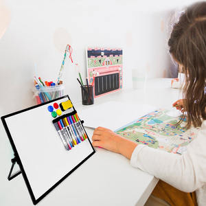 <span class=keywords><strong>Tableau</strong></span> <span class=keywords><strong>blanc</strong></span> <span class=keywords><strong>pour</strong></span> fournitures de bureau Tableaux blancs magnétiques de petit bureau avec cadre en aluminium double face - Product Image 5