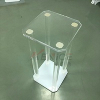 Support de gâteau de mariage en acrylique, forme de tour, présentoir de bureau, étagères en PMMA, approvisionnement direct d'usine