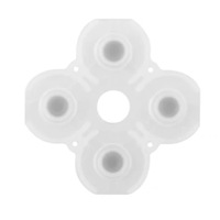 Boutons en silicone conducteurs pour manette PS4, patins en caoutchouc pour manette PS4, tapis conducteurs pour joystick PS4, pièces de rechange