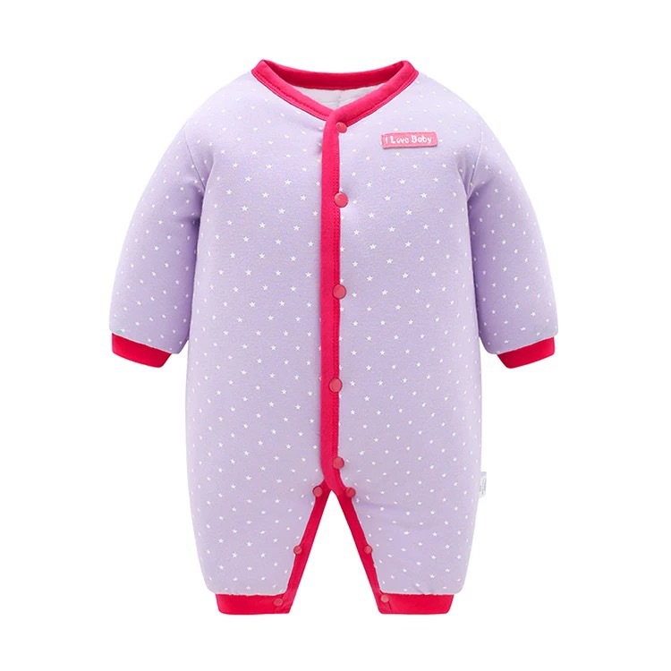 Purple bear quilted