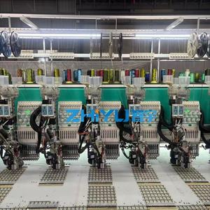 Machine à broder automatique ZHIYU de haute qualité à <span class=keywords><strong>33</strong></span> têtes et 9 aiguilles avec 3 dispositifs de perles et de paillettes doubles - Product Image 3