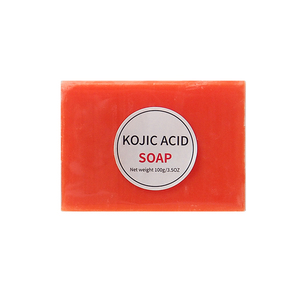 Sabun Label pribadi 100G Vitamin C, sabun asam Kojic penghilang tungau wajah bersih perawatan kulit mandi - Product Image 1