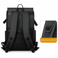Mochila Impermeable Unisex de Poliéster con USB, Gran Capacidad, Anti-Salpicaduras, para Computadora, para Estudiantes