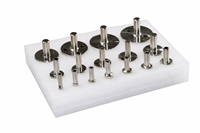 DIAMTOOL Foret diamanté multi-tailles électroplaqué, scie cloche pour marbre et verre