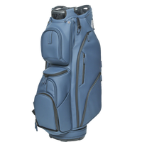 Sac de golf professionnel ASL GOLF à 14 compartiments, imperméable, en cuir PU, avec logo personnalisé, nom sur le sac de golf pour homme