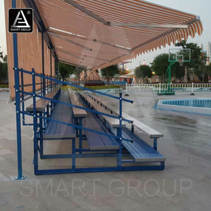 Arquibancadas Portáteis de Alumínio Usadas para Estádio Escolar com Cobertura para Assentos Externos - Product Image 5