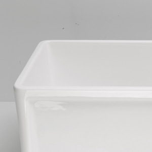 <span class=keywords><strong>Lavello</strong></span> da <span class=keywords><strong>cucina</strong></span> in ceramica bianca stile rustico con frontale a grembiule, a vasca singola, profondo, per cucine di fabbrica - Product Image 6