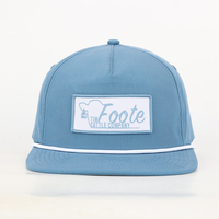 BSCI personnalisé unisexe réglable 5 panneaux avec corde Snapback casquette de Baseball maillot élégant Hip Hop Sports de plein air casquette tissé Patch