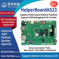 Placa de Desarrollo HelperBoard A523, 8 Núcleos Cortex-A55, WiFi 6 de Doble Banda 5G/BT5.0, Módulo 4G/5G, Interfaz Multipantalla para Kiosco POS