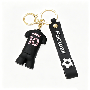 Llavero de Silicona Suave sin BPA con Diseño de Mini Camiseta de Fútbol, Colgante para Fanáticos del Deporte, para Llaves de Coche, Mochila, Bolso, Decoración, Regalo - Product Image 6