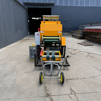 Machine à ensiler et à emballer tout-en-un électrique contrôlée par PLC pour l'alimentation des bovins, la fourrage et la ensilage