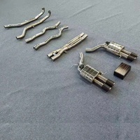 Tuyau d'échappement UML Valvetronic pour système d'échappement M5 F10, silencieux en acier inoxydable 304 poli miroir, échappement Catback 1,5 mm