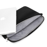 Funda Impermeable para Portátil de Negocios de 13-14 Pulgadas, Bolsa para Computadora de Poliéster 90D, Resistente a Arañazos con Forro de Terciopelo para el Trabajo