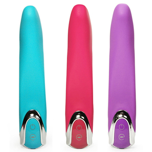 Venta al por mayor juguetes sexuales de silicona respetuosos con la piel masturbación diaria impermeable clímax vibrador AV multifrecuencia - Product Image 1