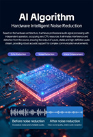 Haut-parleur USB portable avec 8 microphones et fonction de cascade, capture vocale omnidirectionnelle pour grande pièce