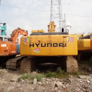 Excavatrice sur chenilles Hyundai 305LC-7 d'occasion, excellente flexibilité, moteur 190 kW, poids opérationnel 30 tonnes, boîte de vitesses PLC, en promotion - Product Image 3