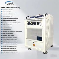 380V 24kW AC EV chargeur Pile test Type1/Type2/GBT prises nouvelle condition Auto EV chargeur Station testeur avec système de rétroaction